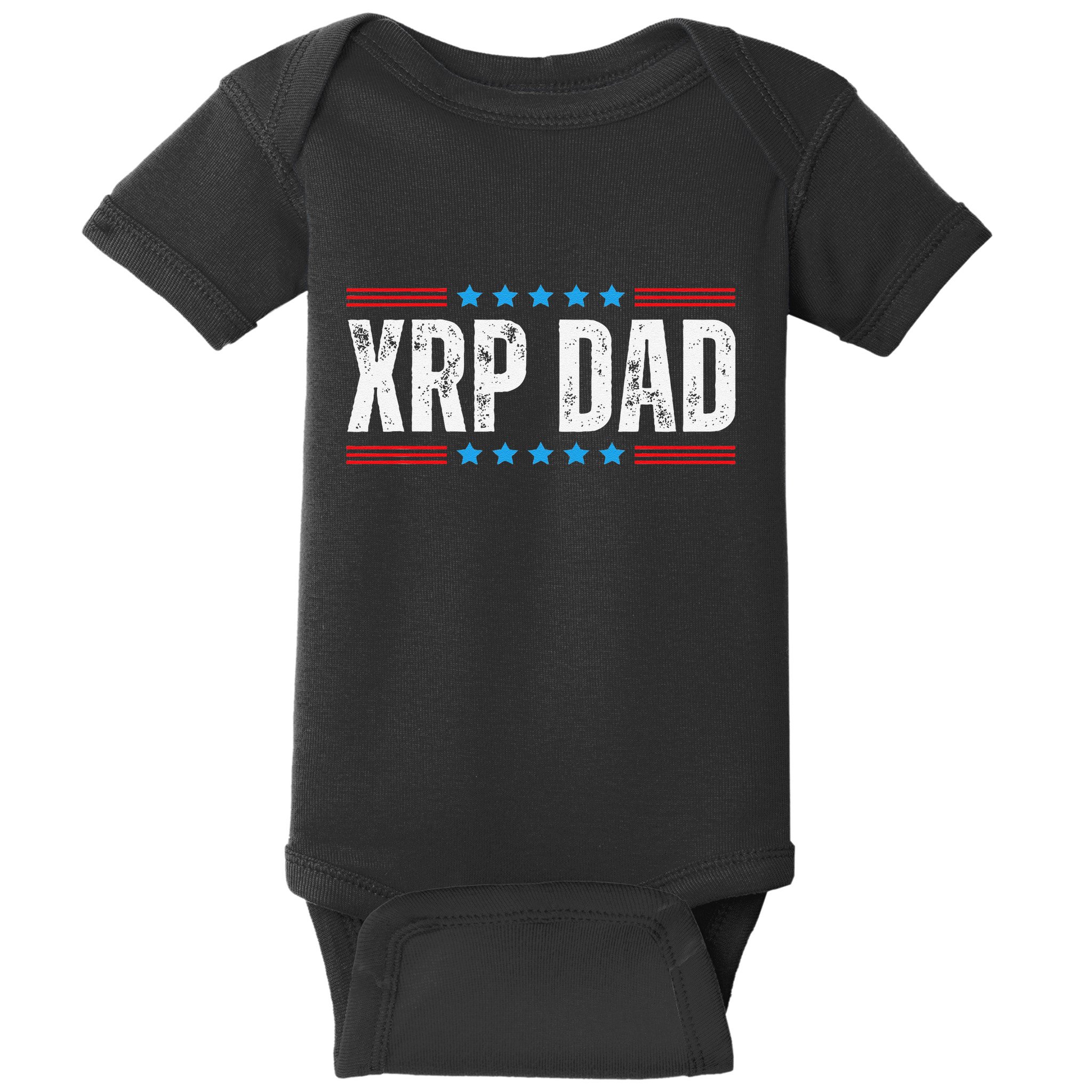 Xrp Dad Crypto Merchandise Baby Bodysuit