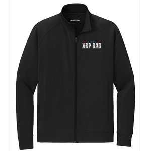 Xrp Dad Crypto Merchandise Stretch Full-Zip Cadet Jacket