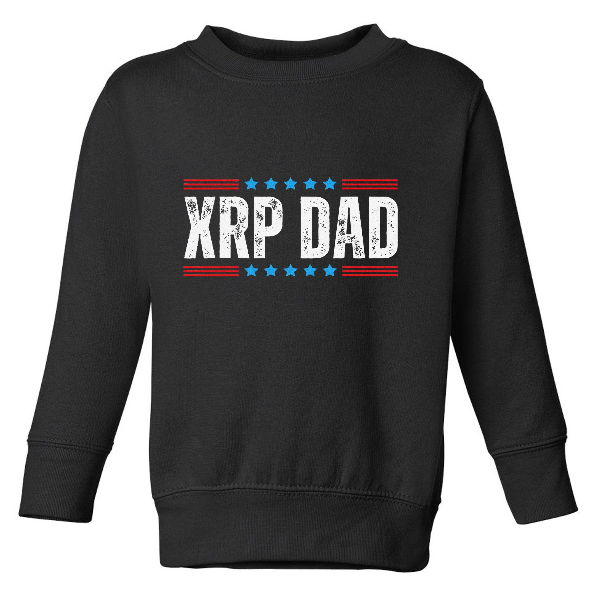 Xrp Dad Crypto Merchandise Toddler Sweatshirt