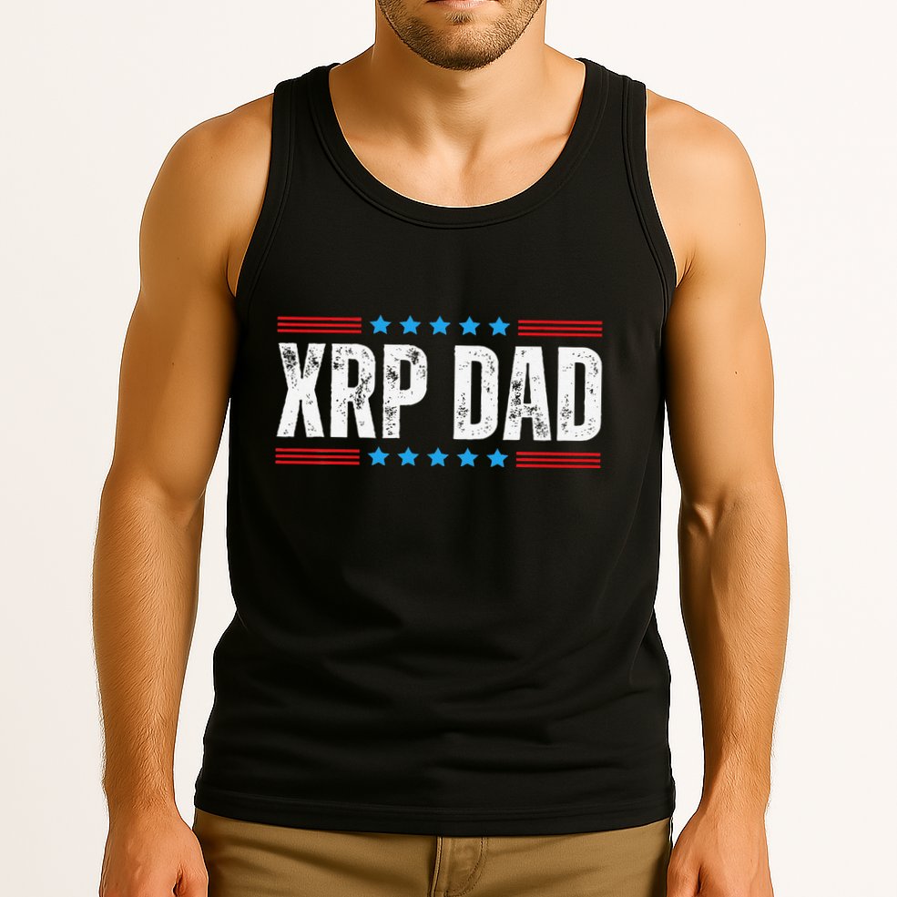 Xrp Dad Crypto Merchandise Tank Top