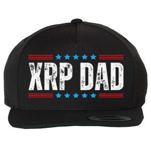 Xrp Dad Crypto Merchandise Wool Snapback Cap