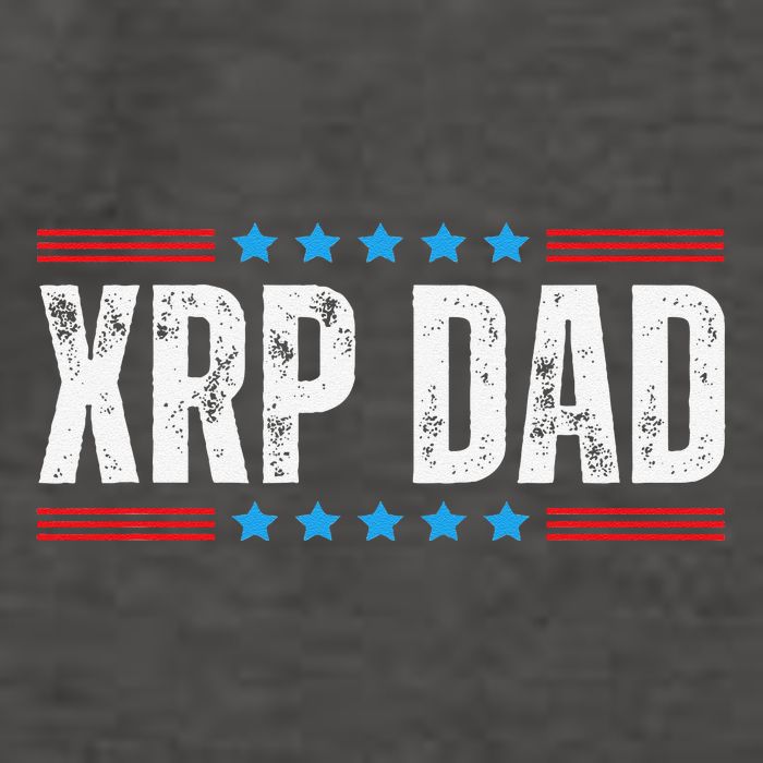 Xrp Dad Crypto Merchandise Vector Backpack