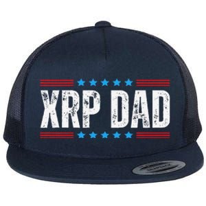 Xrp Dad Crypto Merchandise Flat Bill Trucker Hat