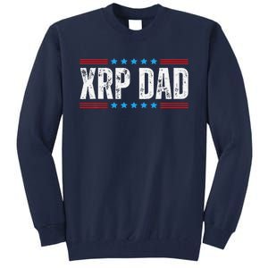 Xrp Dad Crypto Merchandise Tall Sweatshirt