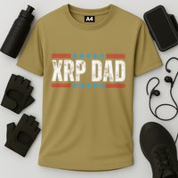 Xrp Dad Crypto Merchandise Performance Shirt