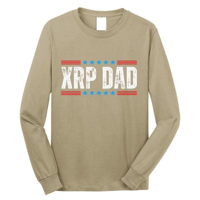 Xrp Dad Crypto Merchandise Long Sleeve Shirt