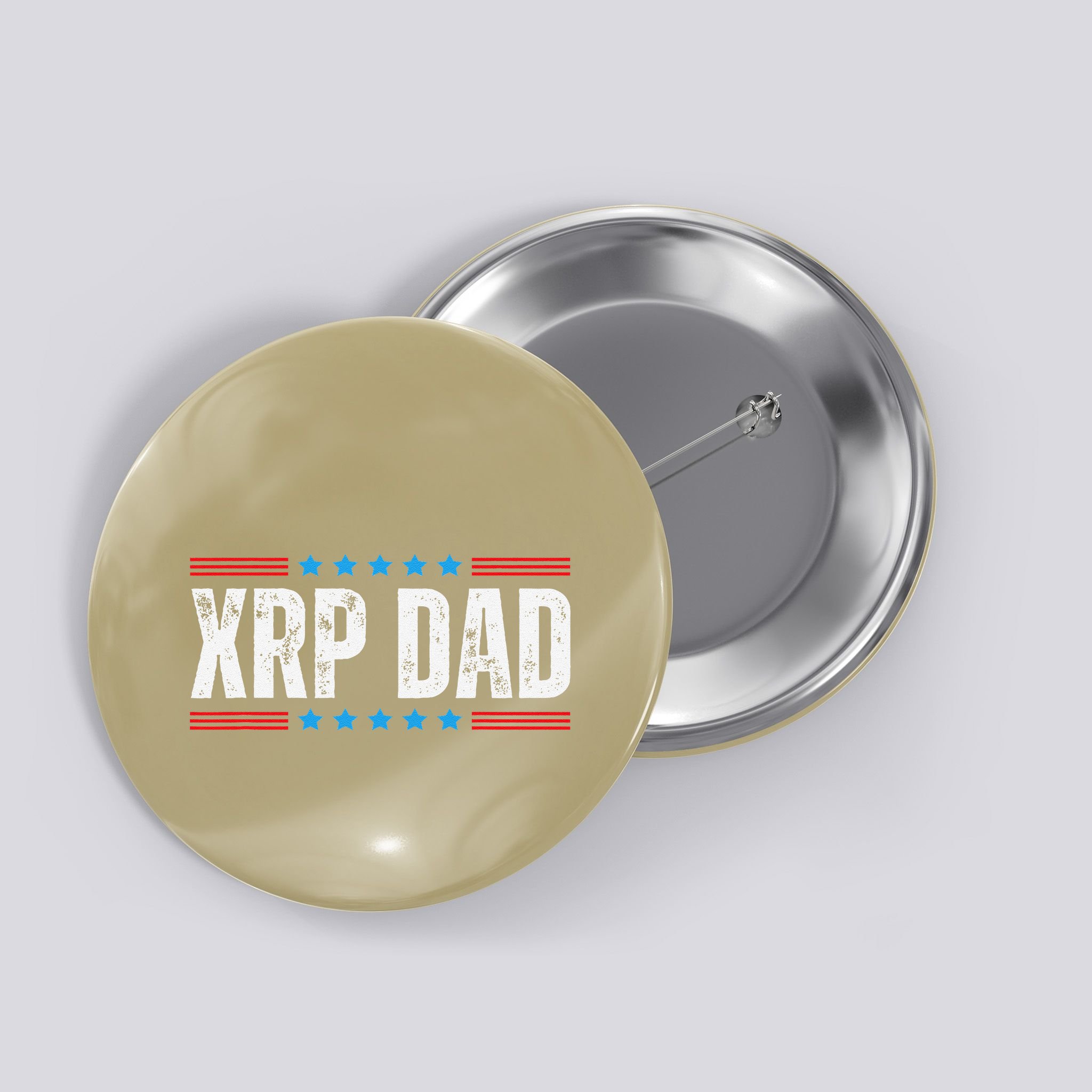Xrp Dad Crypto Merchandise Button