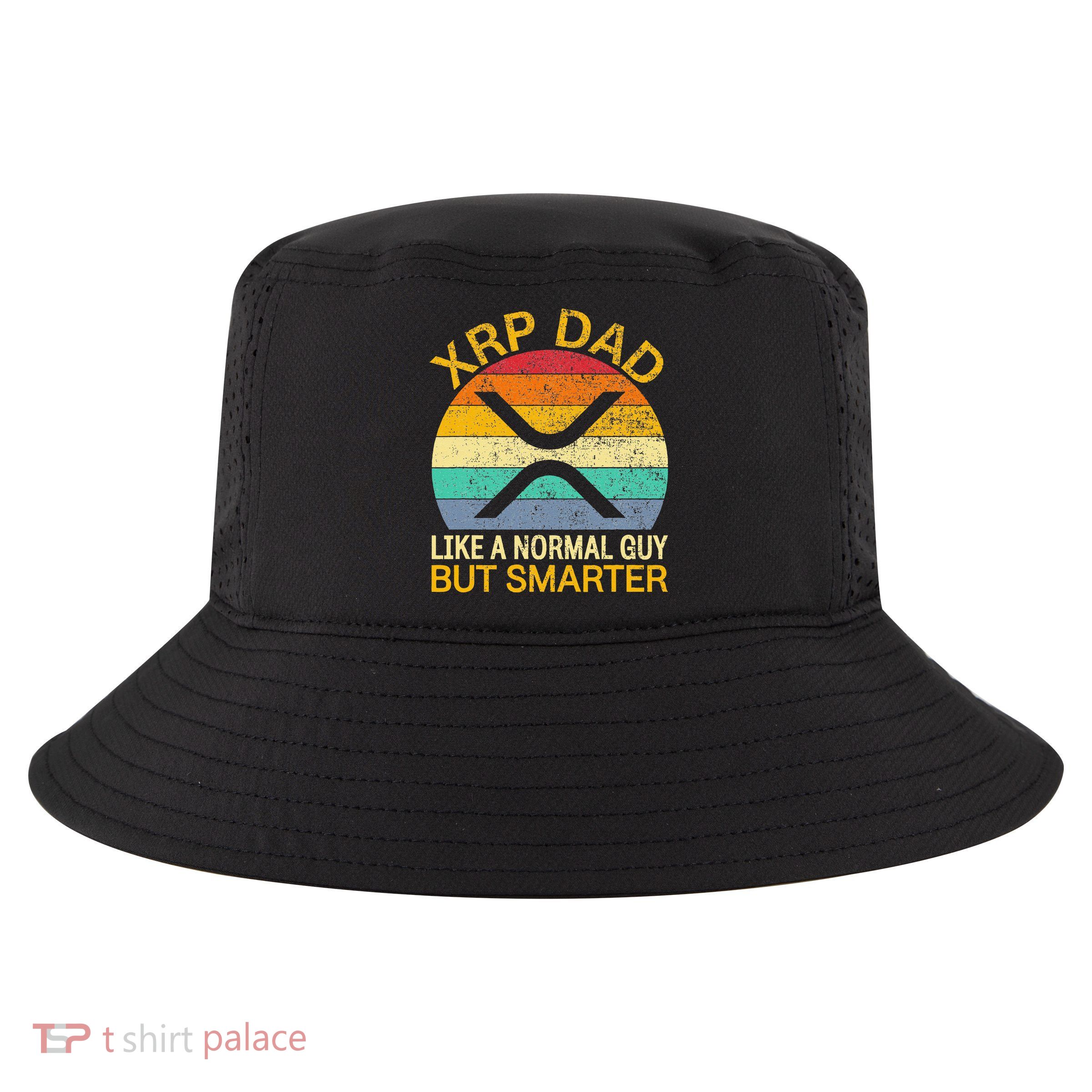 Xrp Dad Crypto Merchandise Definition Cool Comfort Performance Bucket Hat