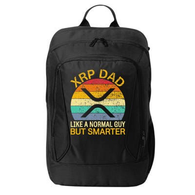 Xrp Dad Crypto Merchandise Definition City Backpack
