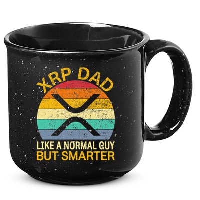 Xrp Dad Crypto Merchandise Definition 15oz Campfire Ceramic Mug
