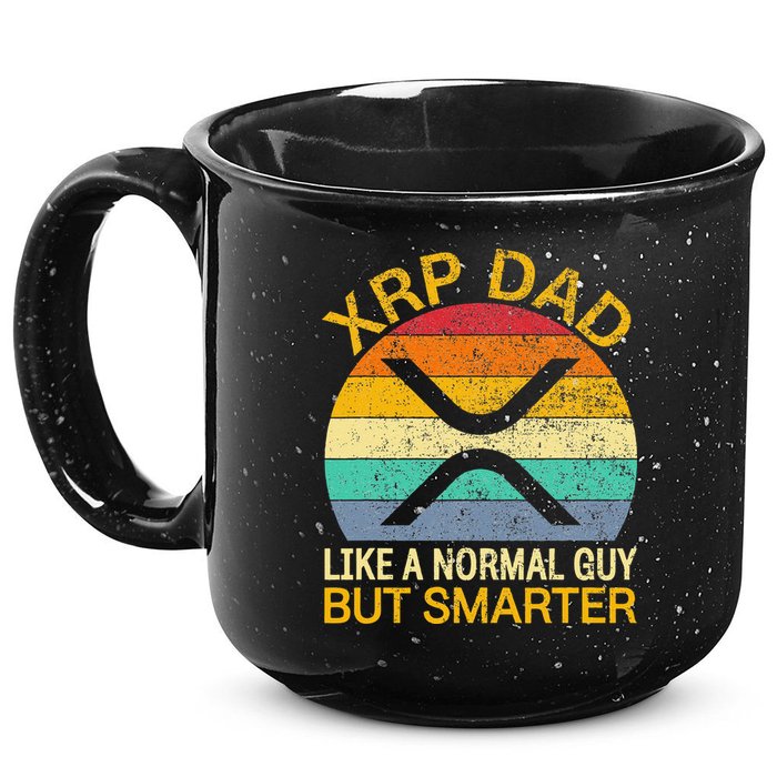 Xrp Dad Crypto Merchandise Definition 15oz Campfire Ceramic Mug