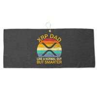 Xrp Dad Crypto Merchandise Definition Large Microfiber Waffle Golf Towel