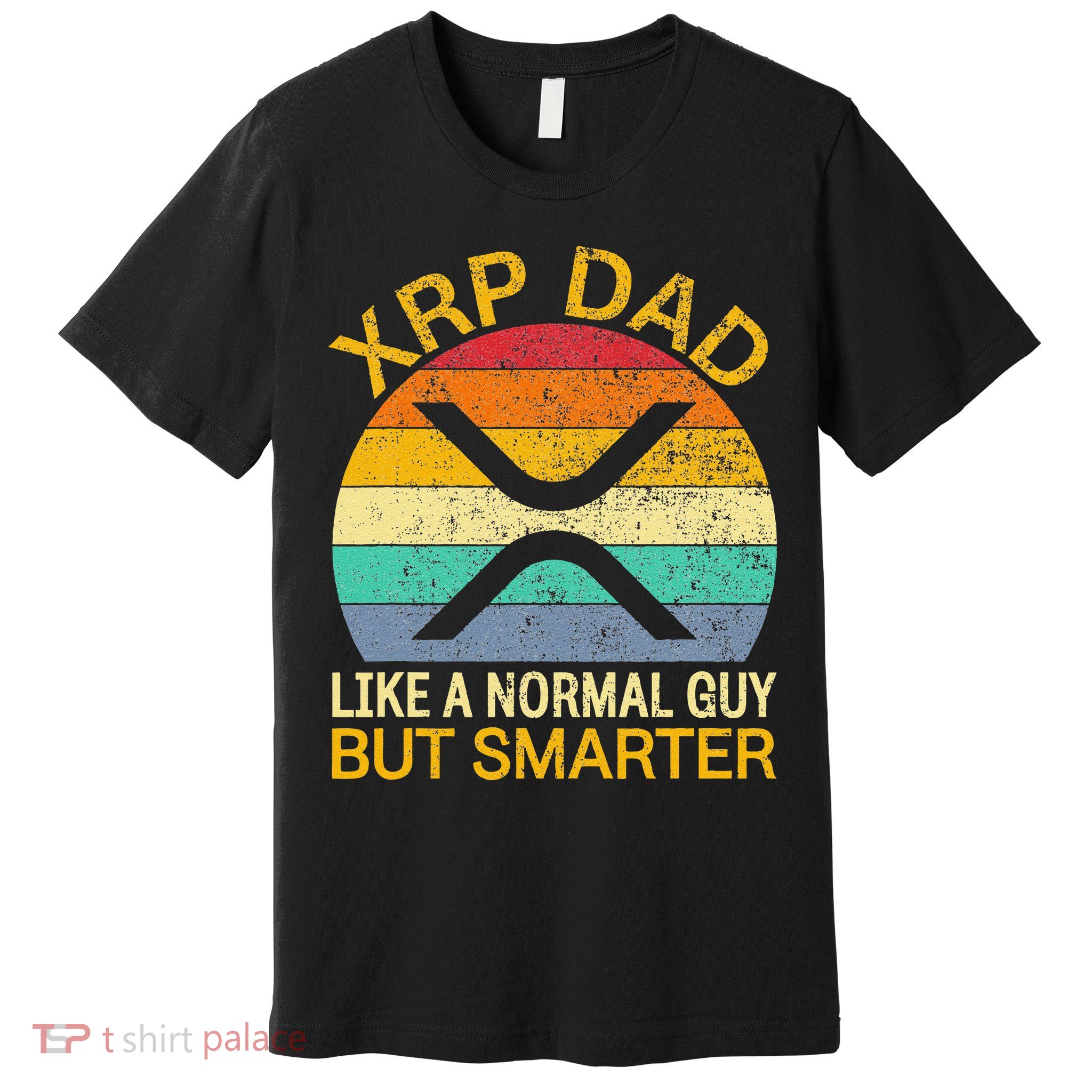 Xrp Dad Crypto Merchandise Definition Premium T-Shirt
