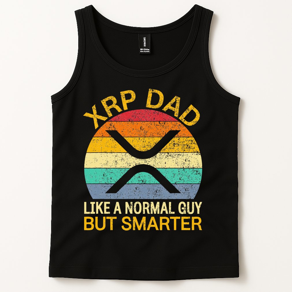 Xrp Dad Crypto Merchandise Definition Tank Top