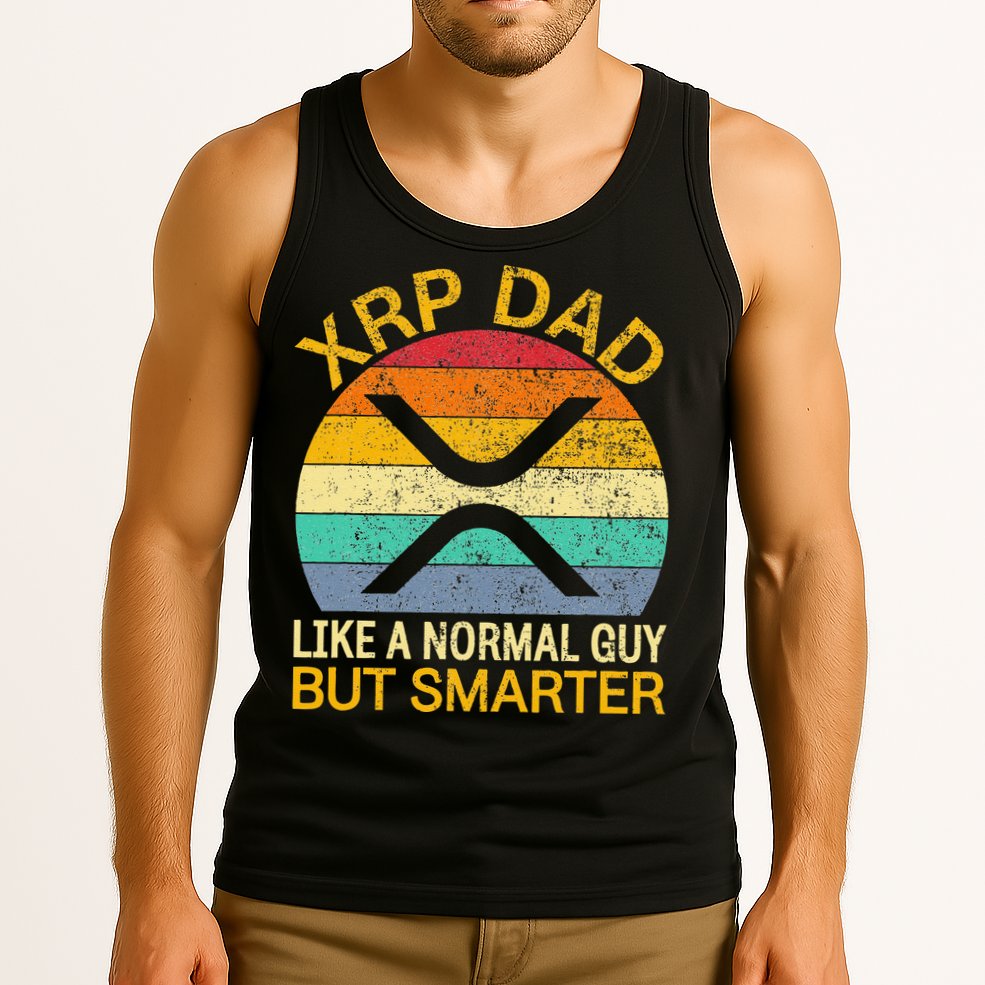 Xrp Dad Crypto Merchandise Definition Tank Top
