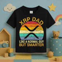 Xrp Dad Crypto Merchandise Definition Toddler T-Shirt
