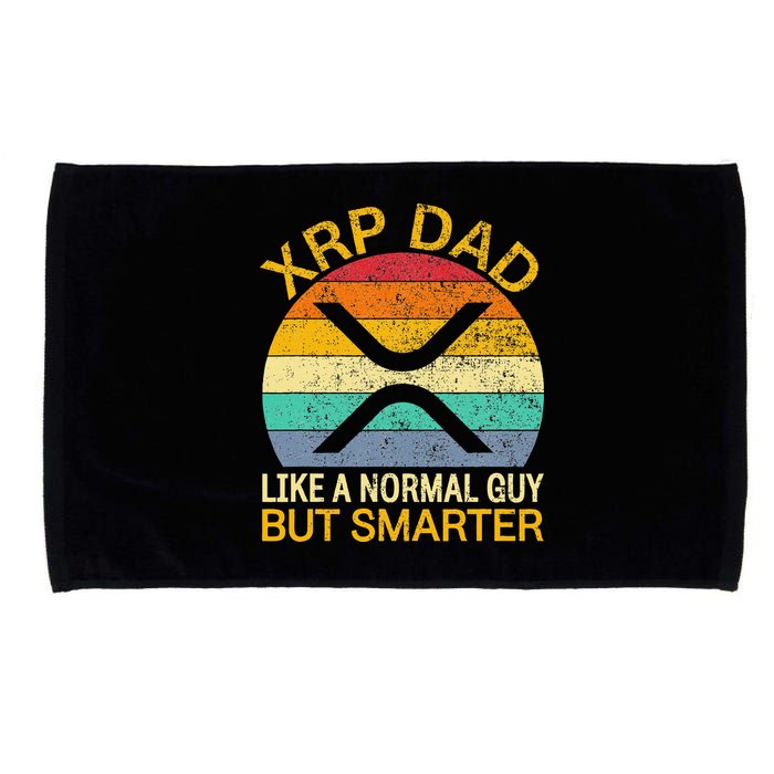 Xrp Dad Crypto Merchandise Definition Microfiber Hand Towel