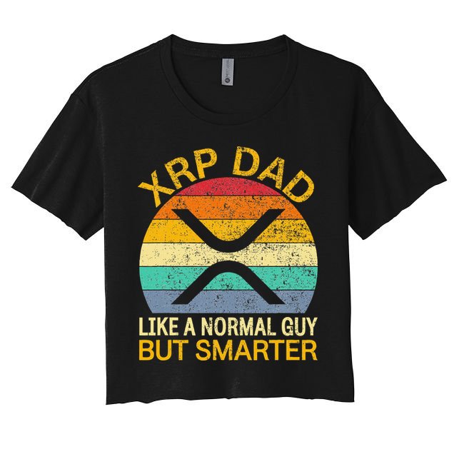 Xrp Dad Crypto Merchandise Definition Crop Top