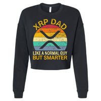 Xrp Dad Crypto Merchandise Definition Cropped Pullover Crew