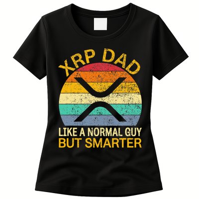 Xrp Dad Crypto Merchandise Definition Womens T-Shirt