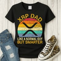 Xrp Dad Crypto Merchandise Definition Womens T-Shirt