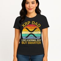 Xrp Dad Crypto Merchandise Definition Womens T-Shirt