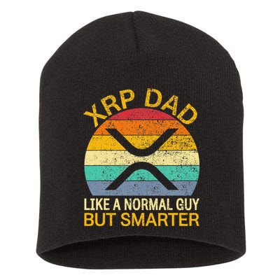 Xrp Dad Crypto Merchandise Definition Short Acrylic Beanie