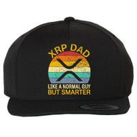 Xrp Dad Crypto Merchandise Definition Wool Snapback Cap