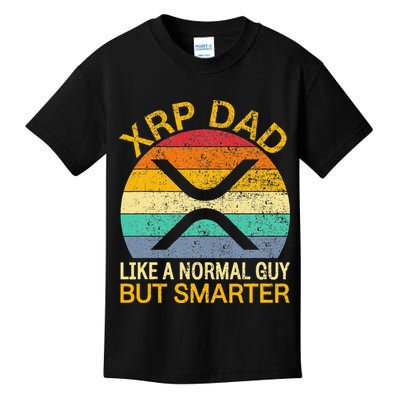 Xrp Dad Crypto Merchandise Definition Kids T-Shirt