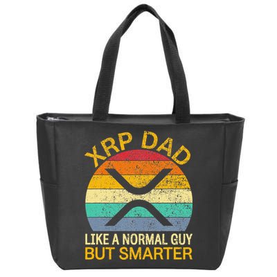 Xrp Dad Crypto Merchandise Definition Zip Tote Bag