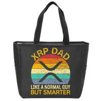 Xrp Dad Crypto Merchandise Definition Zip Tote Bag