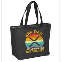 Xrp Dad Crypto Merchandise Definition Zip Tote Bag