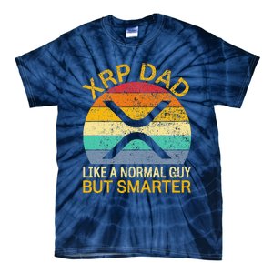 Xrp Dad Crypto Merchandise Definition Tie-Dye T-Shirt