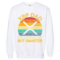 Xrp Dad Crypto Merchandise Definition Garment-Dyed Sweatshirt