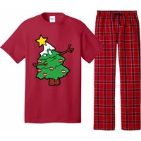 Xmas Dabbing Dab Christmas Tree Pajama Set