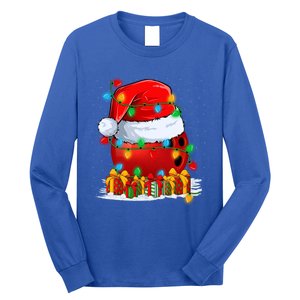 Xmas Decorations Lighting Santa Bowling Christmas Gift Long Sleeve Shirt