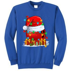 Xmas Decorations Lighting Santa Bowling Christmas Gift Sweatshirt