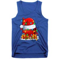 Xmas Decorations Lighting Santa Bowling Christmas Gift Tank Top