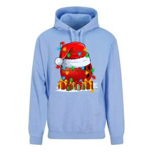 Xmas Decorations Lighting Santa Bowling Christmas Gift Unisex Surf Hoodie