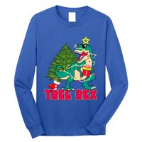 Xmas Dinosaur Merry Rexmas Trex Tree Rex Christmas Gift Long Sleeve Shirt