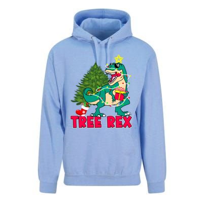 Xmas Dinosaur Merry Rexmas Trex Tree Rex Christmas Gift Unisex Surf Hoodie