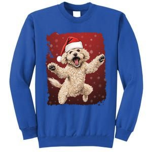 Xmas Dog Poodle Christmas Great Gift Tall Sweatshirt