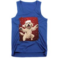 Xmas Dog Poodle Christmas Great Gift Tank Top