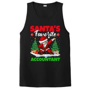 Xmas Dabbing Santas Favorite Accountant Christmas Gift PosiCharge Competitor Tank