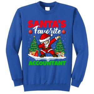 Xmas Dabbing Santas Favorite Accountant Christmas Gift Sweatshirt