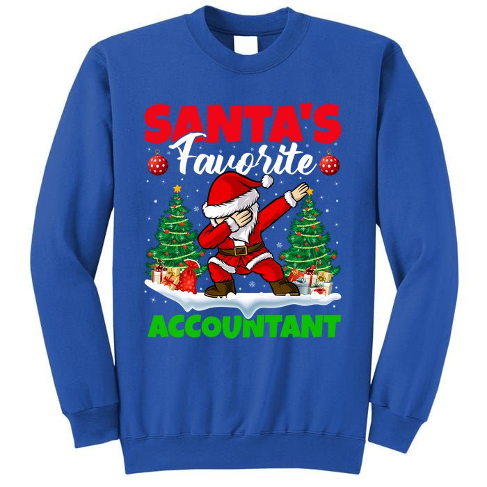 Xmas Dabbing Santas Favorite Accountant Christmas Gift Sweatshirt