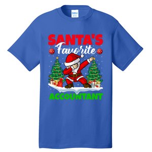 Xmas Dabbing Santas Favorite Accountant Christmas Gift Tall T-Shirt