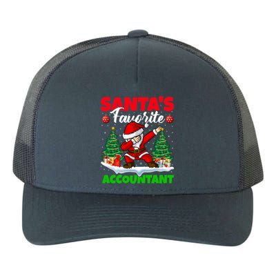 Xmas Dabbing Santas Favorite Accountant Christmas Gift Yupoong Adult 5-Panel Trucker Hat