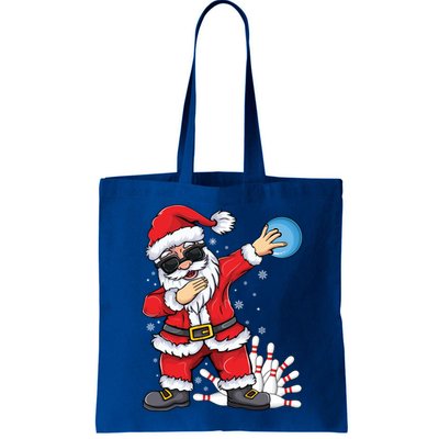 Xmas Dabbing Santa Bowling Ball And Pins Christmas Bowling Meaningful Gift Bag