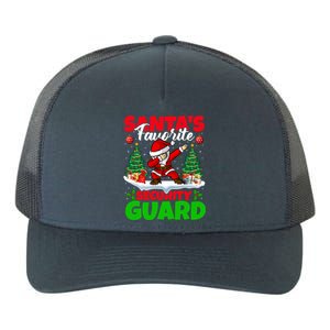 Xmas Dabbing SantaS Favorite Security Guard Christmas Funny Gift Yupoong Adult 5-Panel Trucker Hat